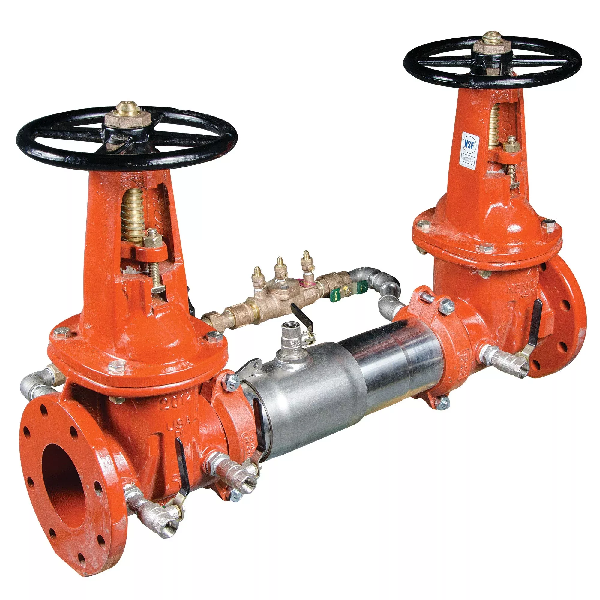 0206561 (Ames-Deringer) | 3 Inch | SS Double Check Detector Backflow P