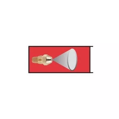 02800-45A0 (Delavan) | Oil Nozzle 28.00 Gph 45 Deg Hollow | Oil Nozzle
