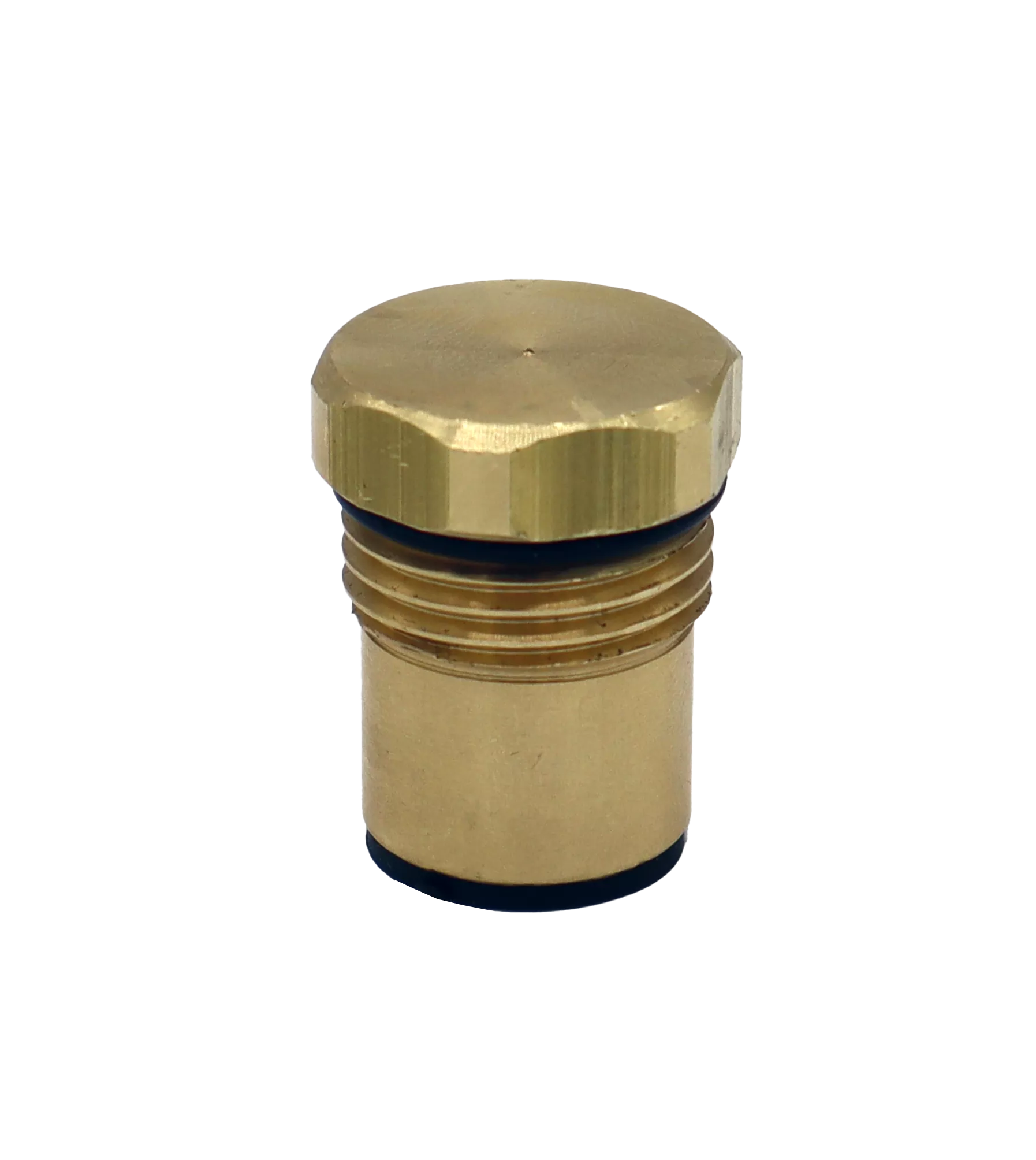 1/2" Brass Plug for Ceramic Cartridge Repair - Noel's Plumbing Supply