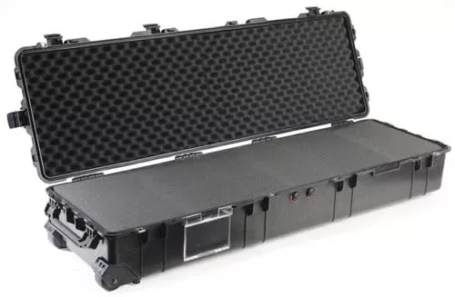 1770 Long case Black With Foam - Foamerica