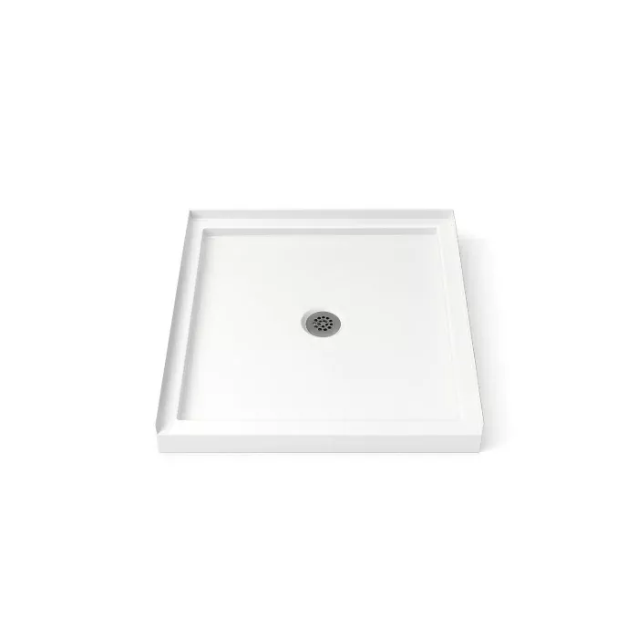 36" x 36" Square Acrylic Shower Base