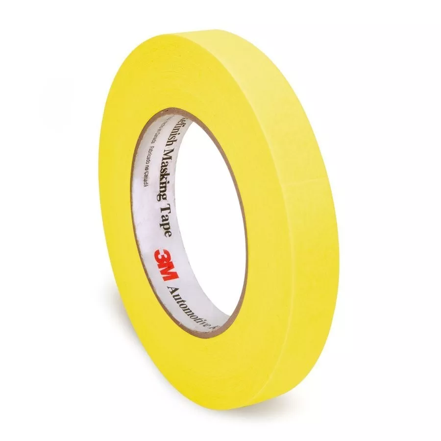 3M Automotive Refinish Yellow Masking Tape 2"