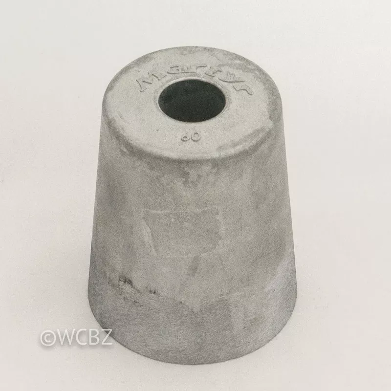 60mm Radice/Azimut Hex Prop Cone - Zinc -