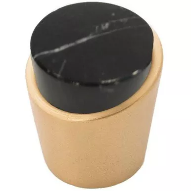 BelwithFirenze Series Keeler 1-1/4" Knobs Marble Inserts