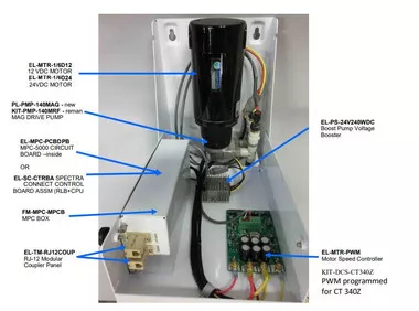 (EL-SC-CTRBA) SPECTRA CONNECT CONTROL BOARD ASSM (RLB+CPU)