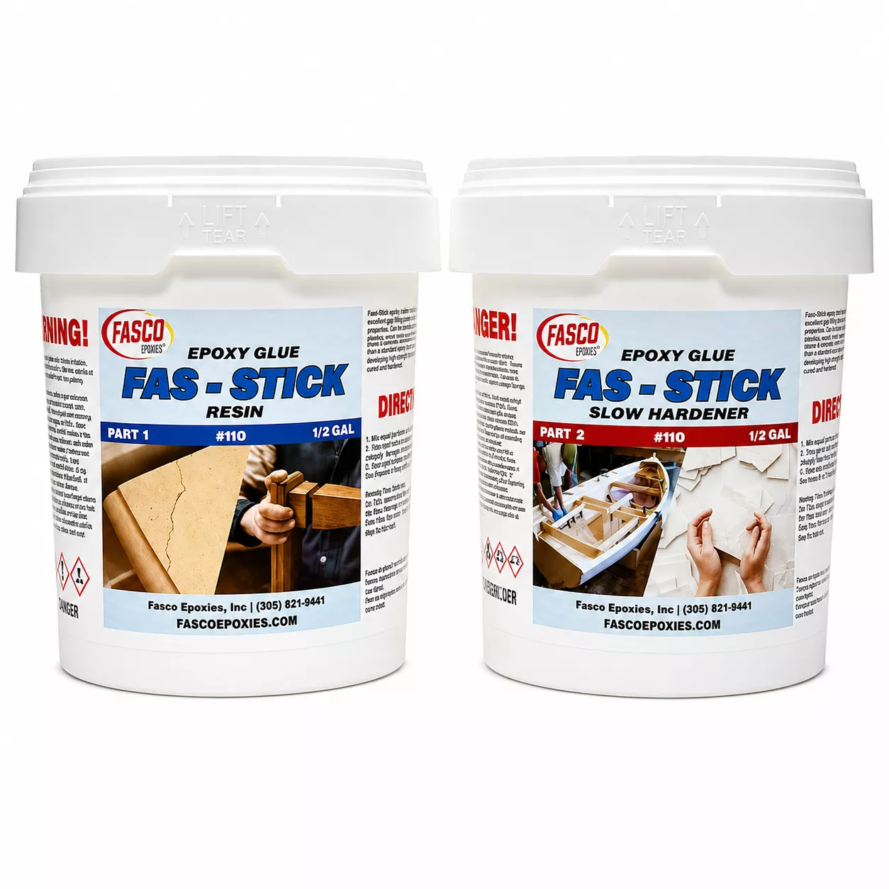 Fasco Epoxies 110 Epoxy Glue Gallon Kit