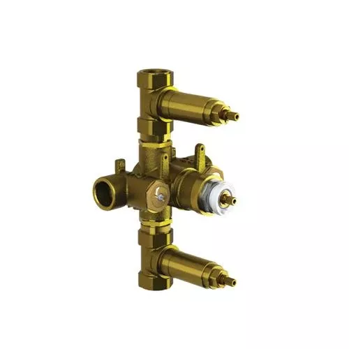 Flusso - 3/4 Inch Thermostatic Valve - 2 Outputs