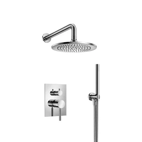Flusso - Two Output Shower Set With Shower Head And Hand Held