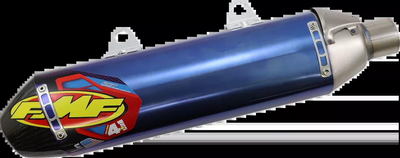 FMF Racing Factory 4.1 RCT Muffler - Anodized Titanium - 045561