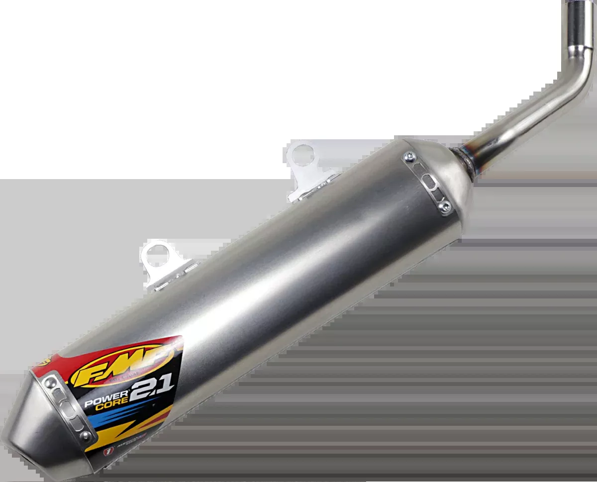 FMF Racing Powercore 2.1 Muffler - Aluminum - 025252