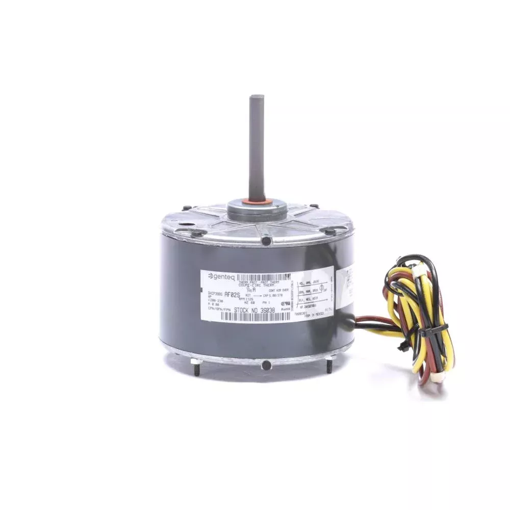G3S038 | OEM Replacement Motor | 0.13 HP | 1 Phase | TEAO | 1125 RPM |