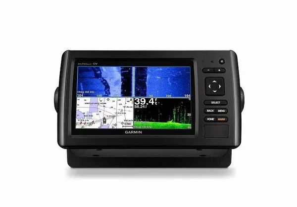 Garmin ECHOMAP74SV Chirp 7"" Combo Bluechart G2 Transom