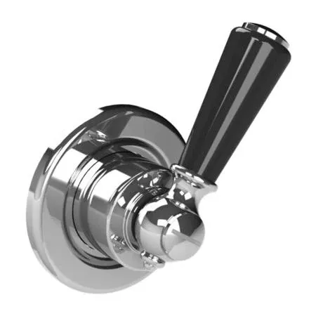 Lefroy Brooks - Classic Black Flow Control Trim Only