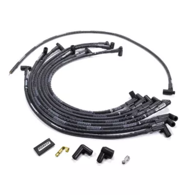 Moroso SBC Plug Wires – Sleeved Over-Valve