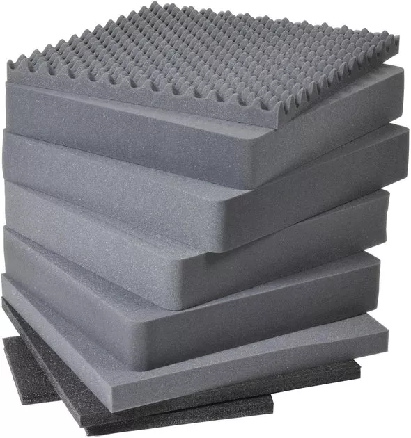 Pelican 0371 8 pc. Replacement Foam Set | Replacement Foam Set for 0370 Protector Cube Case