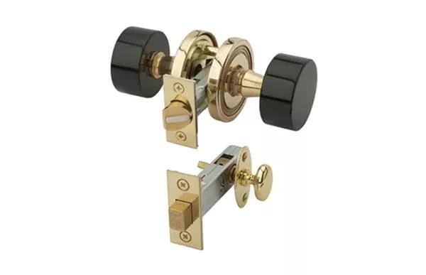 Phylrich - Black Onyx Door Knob with Privacy Bolt