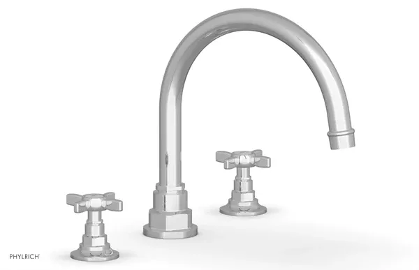 Phylrich - Jamestown Deck Tub Set - Cross Handles