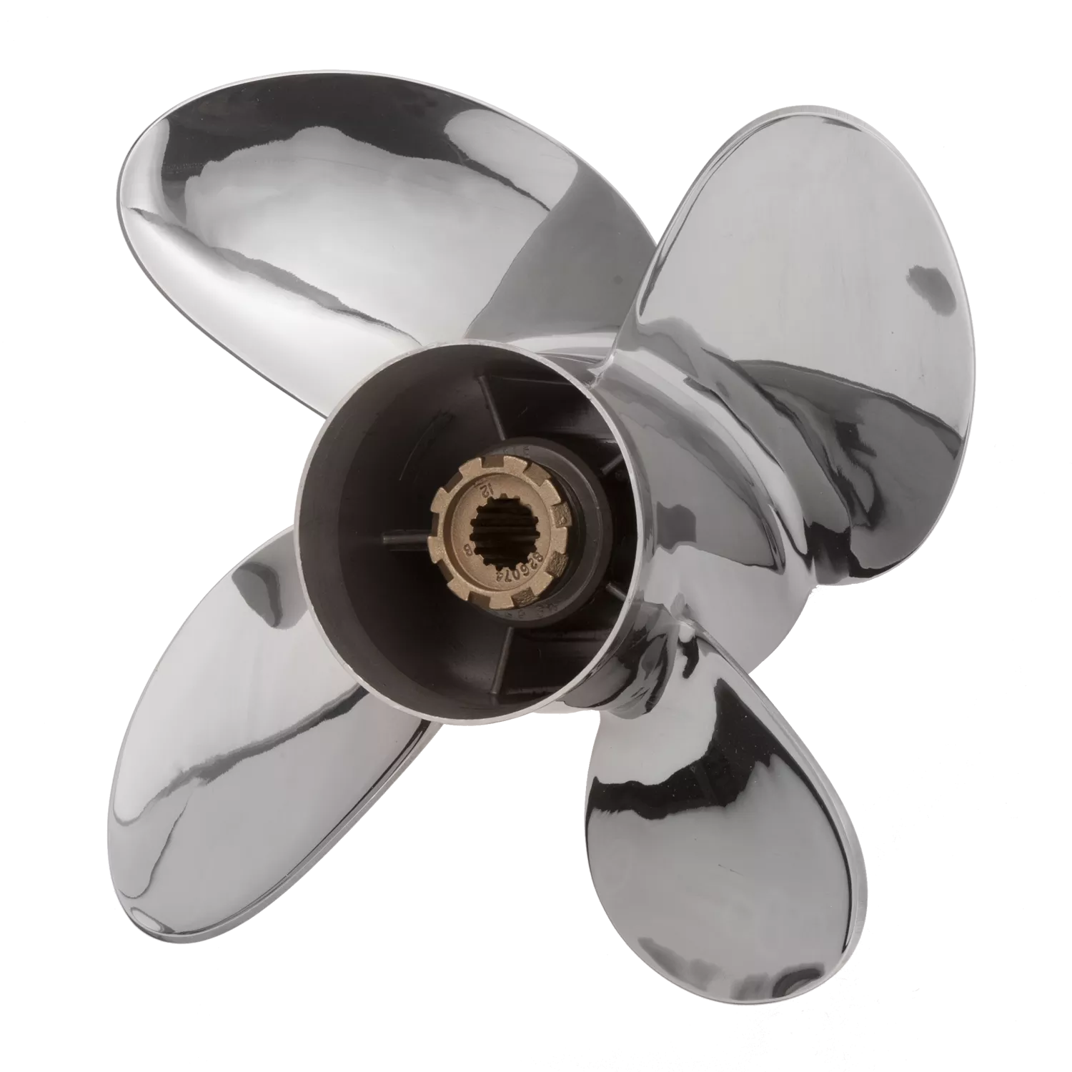 PowerTech ELE4 Performance 4 Blade Stainless Propeller - Yamaha