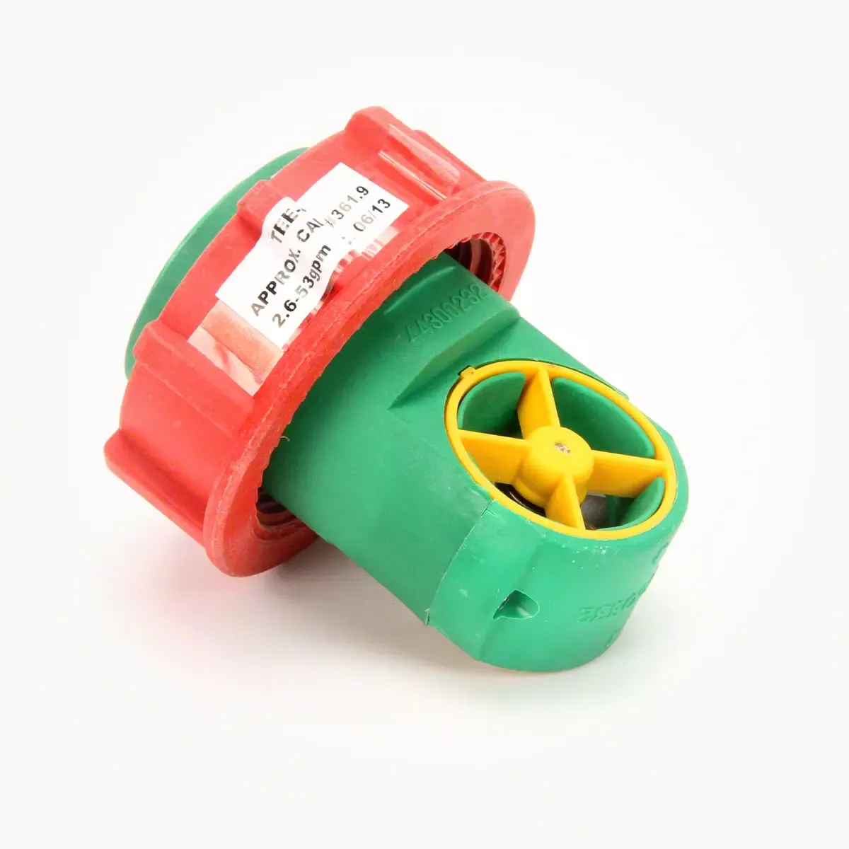 Teejet 1 1/2" 9-90 GPM Rapid Check Flow Meter, insert only