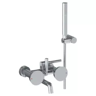 Watermark - Zen Wall Mounted Exposed Bath Set with Hand Shower