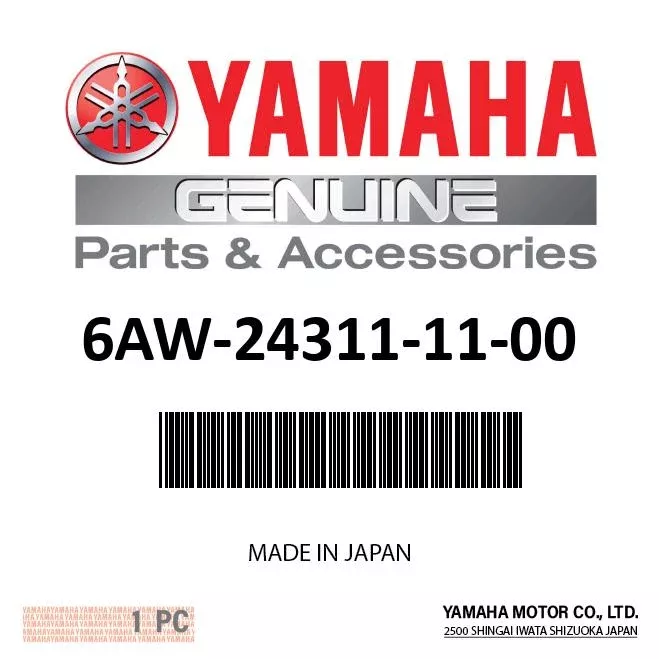 Yamaha 6AW-24311-11-00 - Pipe, fuel 1