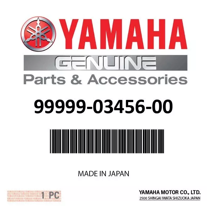 Yamaha 99999-03456-00 - Crankcase assy